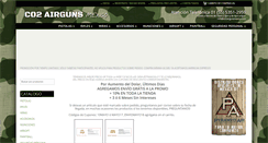 Desktop Screenshot of co2airgunsmexico.com